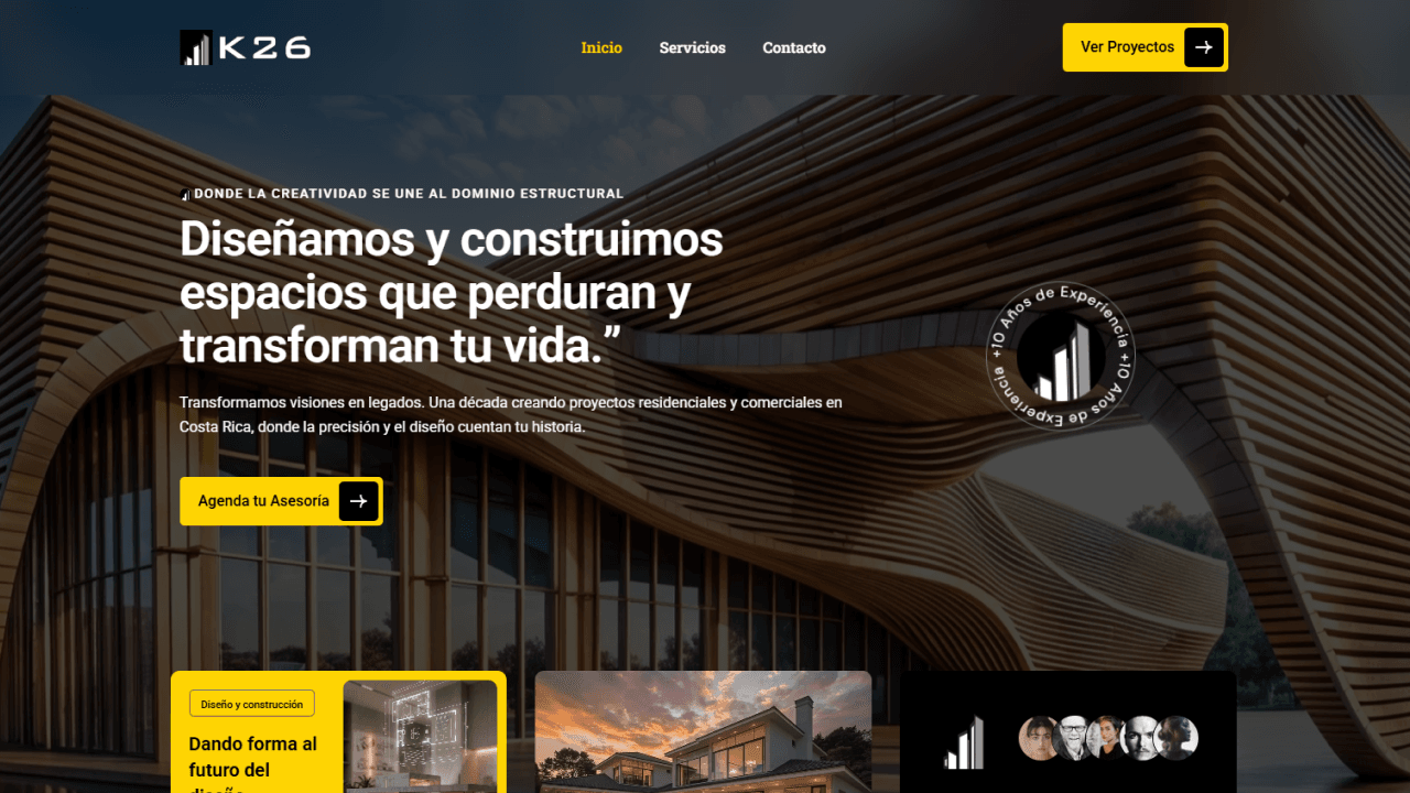Vista previa del proyecto K26 Arquitectura